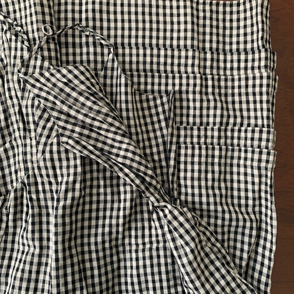 Caron Callahan Gail Dress in Black & White Gingham - Picture 5 of 8